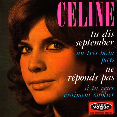 celine tu dis september|Céline – Tu Dis September (1967, Vinyl) .